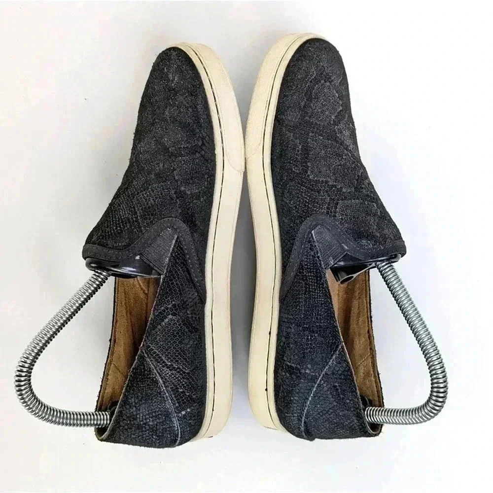 OluKai Pehuea Leather Slip On Loafer Flats - 7.5 - Picture 8 of 11